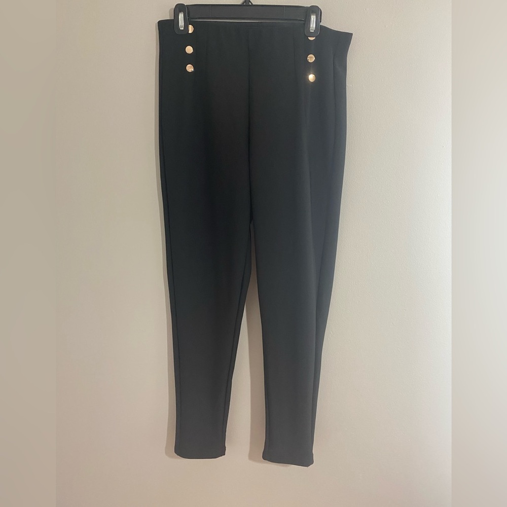 Maze Collection Black Pants Size Large
